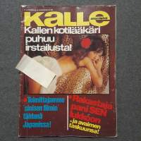 kalle  6   1977   Toimittajamme sinisen filmin tähtenä Japanissa