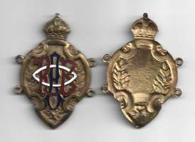 Royal Antediluvian Buffaloes Enamel Gilt Regalia Badge