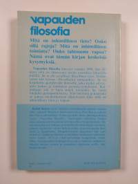 Vapauden filosofia : erään modernin maailmankatsomuksen luonnos