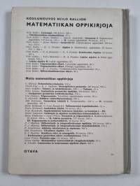 Geometria 1 : Keskikoulun oppimäärä