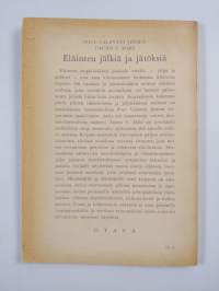 Eläinten jälkiä ja jätöksiä
