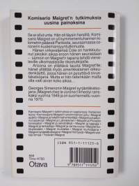 Maigret syrjästäkatsojana : Komisario Maigret&#039;n tutkimuksia