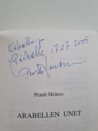 Arabellen unet (signeerattu, tekijän omiste)