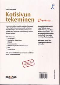 Kotisivun tekeminen, 2001. Quick-sarja.