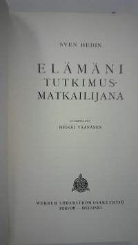 Elämäni tutkimusmatkailijana