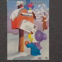 Aku pienenä   Walt Disney  postikortit käytetty postikortti / lähetetty