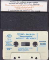 C-kasetti - Tenho Sauren - Konstaapelin kootut seokset, 1981.