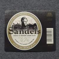 Sandels olut Etiketti