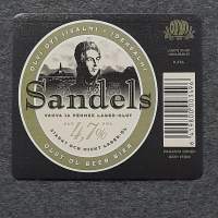 Sandels olut Etiketti