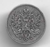 25 penniä  1910 hopeaa