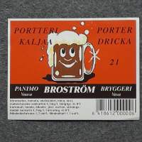 Portteri kaljaa 2l olut Etiketti