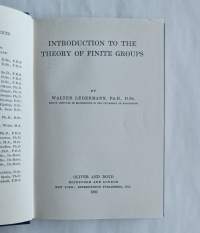 The Theory of Finite Groups