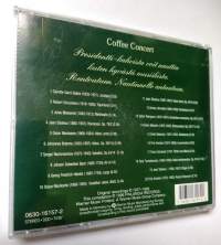 CD Presidentti Coffee Concert Nautinnollisiin hetkiin Finlandia Records for Oy Gustav Paulig Ab 0630-16157-2 1997