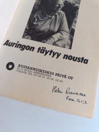 Helen Roseveare : auringon täytyy nousta (signeerattu)