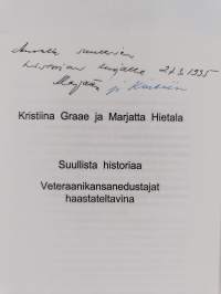Suullista historiaa : veteraanikansanedustajat haastateltavina (signeerattu, tekijän omiste)