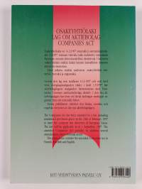 Osakeyhtiölaki = Companies Act = Lag om aktiebolag
