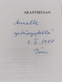 Akanvirtaan : johdatus naistutkimukseen (signeerattu)