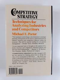 Competitive strategy : techniques for analyzing industries and competitors