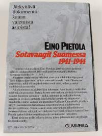 Sotavangit Suomessa 1941-1944 : dokumentteihin perustuva teos sotavankien käsittelystä Suomessa jatkosodan aikana (signeerattu)