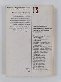 Maigret maalaiskapakassa