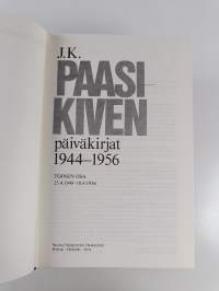 J. K. Paasikiven päiväkirjat 1-2
