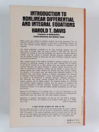 Introduction to Nonlinear Differential and Integral Equations