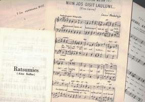 Nuotteja mieskuorolle