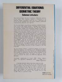 Differential Equations : geometric theory