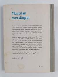 Maatilan metsäoppi