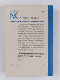 Ryöstetty Rasmus ja mestarietsivä