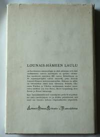 Lounais-Hämeen laulu : kotiseuturunojen kokoelma