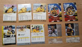 10 kappaletta Cardset keräilykortteja Saipan pelaajista