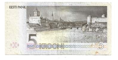 Eesti Viro  5 kroonia 1994 seteli