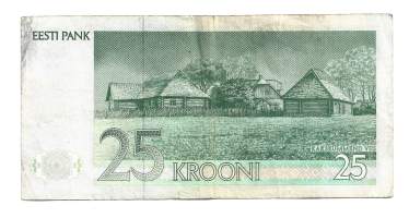 Eesti Viro  25 krooni 1992 seteli