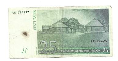 Eesti / Viro  25 krooni 2002 seteli
