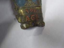 SPK Eagle -polkupyörän keulamerkki / runkomerkki -bicycle emblem / badge