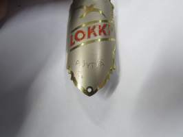 Lokki - Y. Airisto, Pöytyä -polkupyörän keulamerkki / runkomerkki -bicycle emblem / badge
