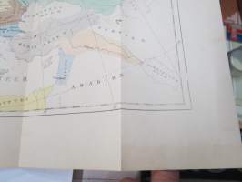 Karte von Europa im Jahre 1860 -Euroopan kartta, mukana tuolloisten &quot;regenttien&quot; eli hallitsijoiden luettelo