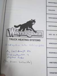 Celsius Heaters - Wintermiser 6500 vesikiertoinen sisätila- / moottorilämmitin -asennusohjeet, käyttö ym. myös ruotsinkielinen osuus