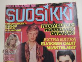Suosikki 1980 nr 4, Teddy Guitar, Matchbox, Crazy Cavan, Esa Niemelä, Boppers, Twist SM 1980, Elvis muistelmia, Maailman nuorisoliikkeet osa 2, Nyrok City, ym.