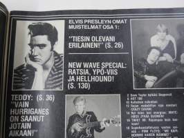 Suosikki 1980 nr 4, Teddy Guitar, Matchbox, Crazy Cavan, Esa Niemelä, Boppers, Twist SM 1980, Elvis muistelmia, Maailman nuorisoliikkeet osa 2, Nyrok City, ym.