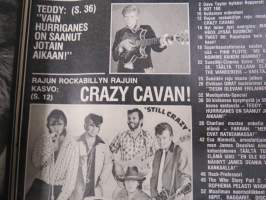 Suosikki 1980 nr 4, Teddy Guitar, Matchbox, Crazy Cavan, Esa Niemelä, Boppers, Twist SM 1980, Elvis muistelmia, Maailman nuorisoliikkeet osa 2, Nyrok City, ym.