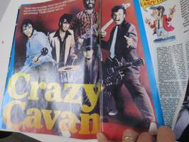 Suosikki 1980 nr 4, Teddy Guitar, Matchbox, Crazy Cavan, Esa Niemelä, Boppers, Twist SM 1980, Elvis muistelmia, Maailman nuorisoliikkeet osa 2, Nyrok City, ym.