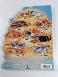 10 pörröistä koiranpentua