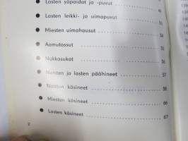 Tricol 1961 Keväthinnasto - kuvitettu vaatehinnasto