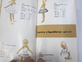 Tricol 1961 Keväthinnasto - kuvitettu vaatehinnasto