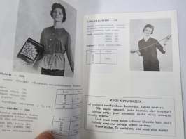 Tico syksy 1961 hinnasto - kuvitettu vaatehinnasto