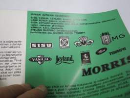 Autotalo Pekka Mäkinen, Tampere -esite (Sisu, Vanaja ym.), erään aikakautensa suurimman toimijan esittely / mainos