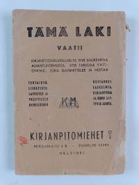 Uusi kirjanpitolaki ja sen soveltaminen