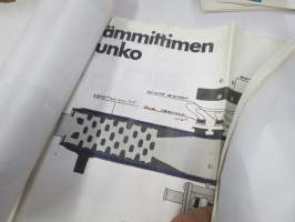 Bahco autonlämmitin malli 4000 Työkirja ym. - vianetsintää, kytkentää